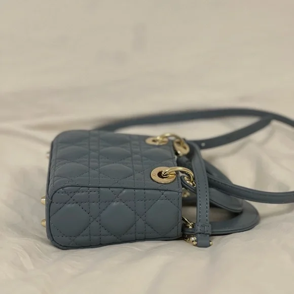 Christian Dior Micro Cannage Lady Dior Bag - Picture 5 of 9